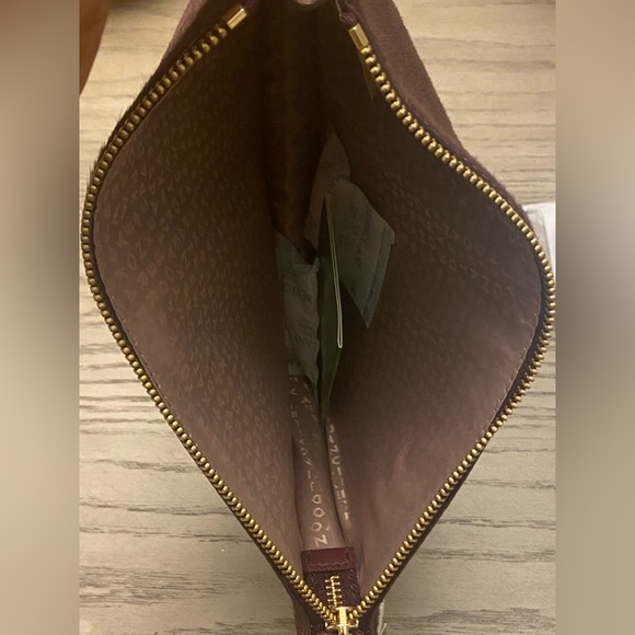 Kate Spade Plum Calfskin Clutch Bag - Picture 8 of 10